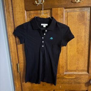 Aeropostale Women's Black Button Down Shirt